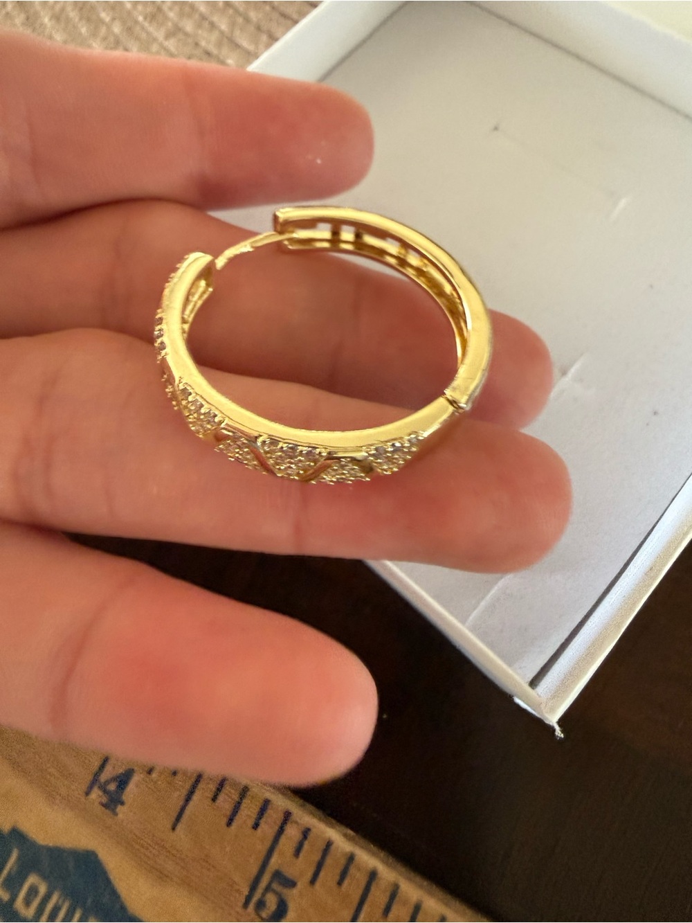 New Gold Plated Earrings - Picture 4 of 4